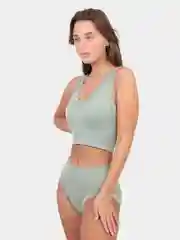 Мятный комплект женского белья