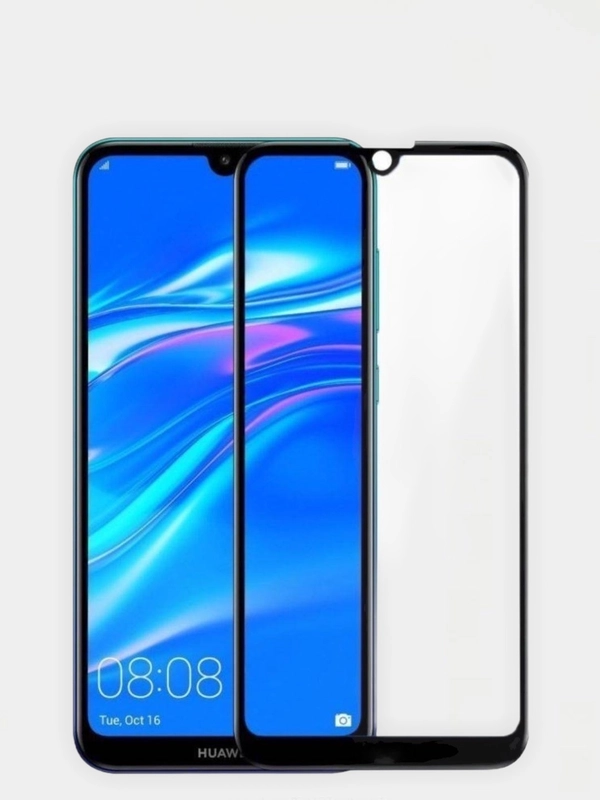 Защитное стекло Honor Y5 2019 / Honor 8S / Honor 8S Prime салфетками стикером в копплекте