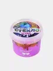 Фуксия слайм Стекло с Блёстками Party Slime лизун
