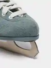 Коньки фигурные детские, джинса