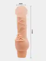 Вибратор Barbara, с клиторальной стимуляцией