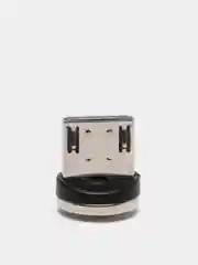 Прозрачный кабель магнитный светящийся, коннекторы Lightning, Type-C, Micro-USB