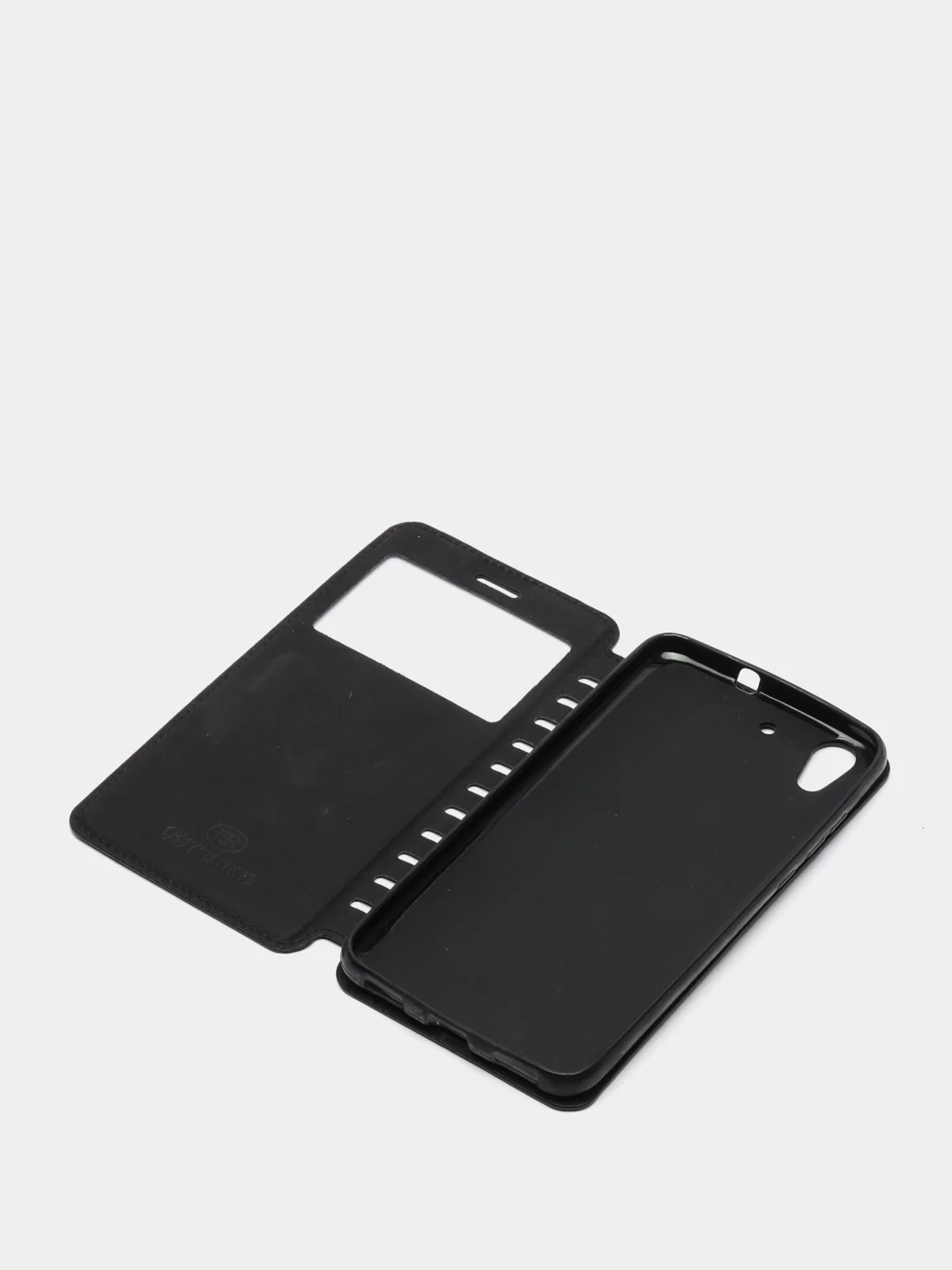 Черный чехол книжка Huawei Y6II