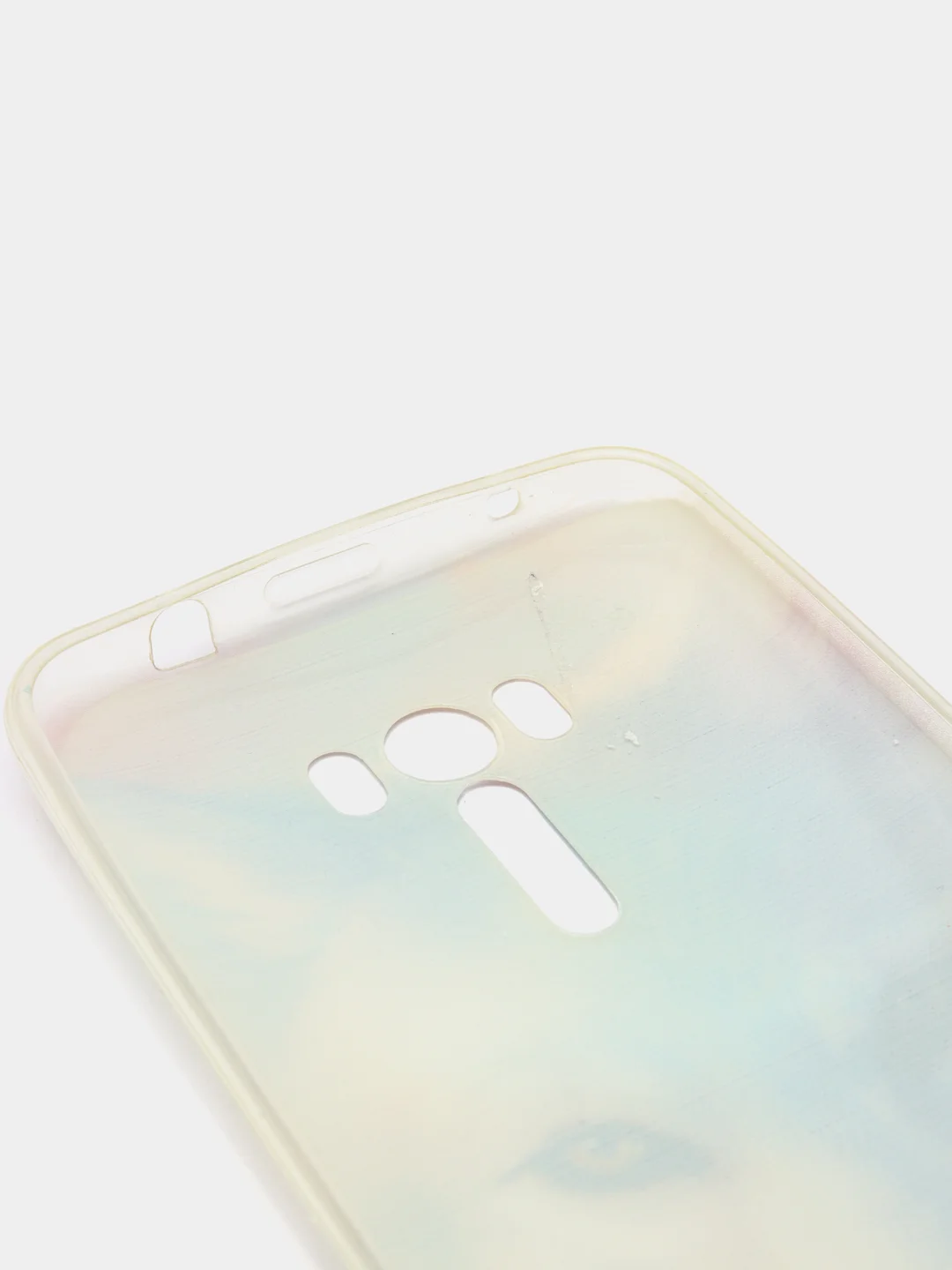 Голубой чехол  ASUS ZENFONE SELFIE ZD 551 KL