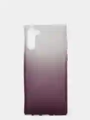 Серебряный чехол Samsung Note 10