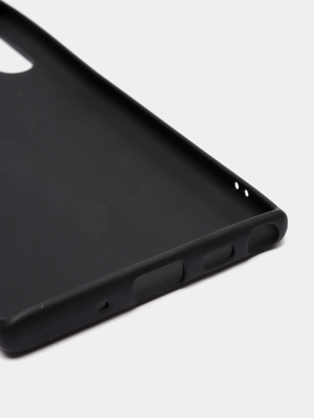 Черный чехол Samsung Note 10