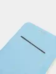 Голубой чехол книжка Huawei Y6II