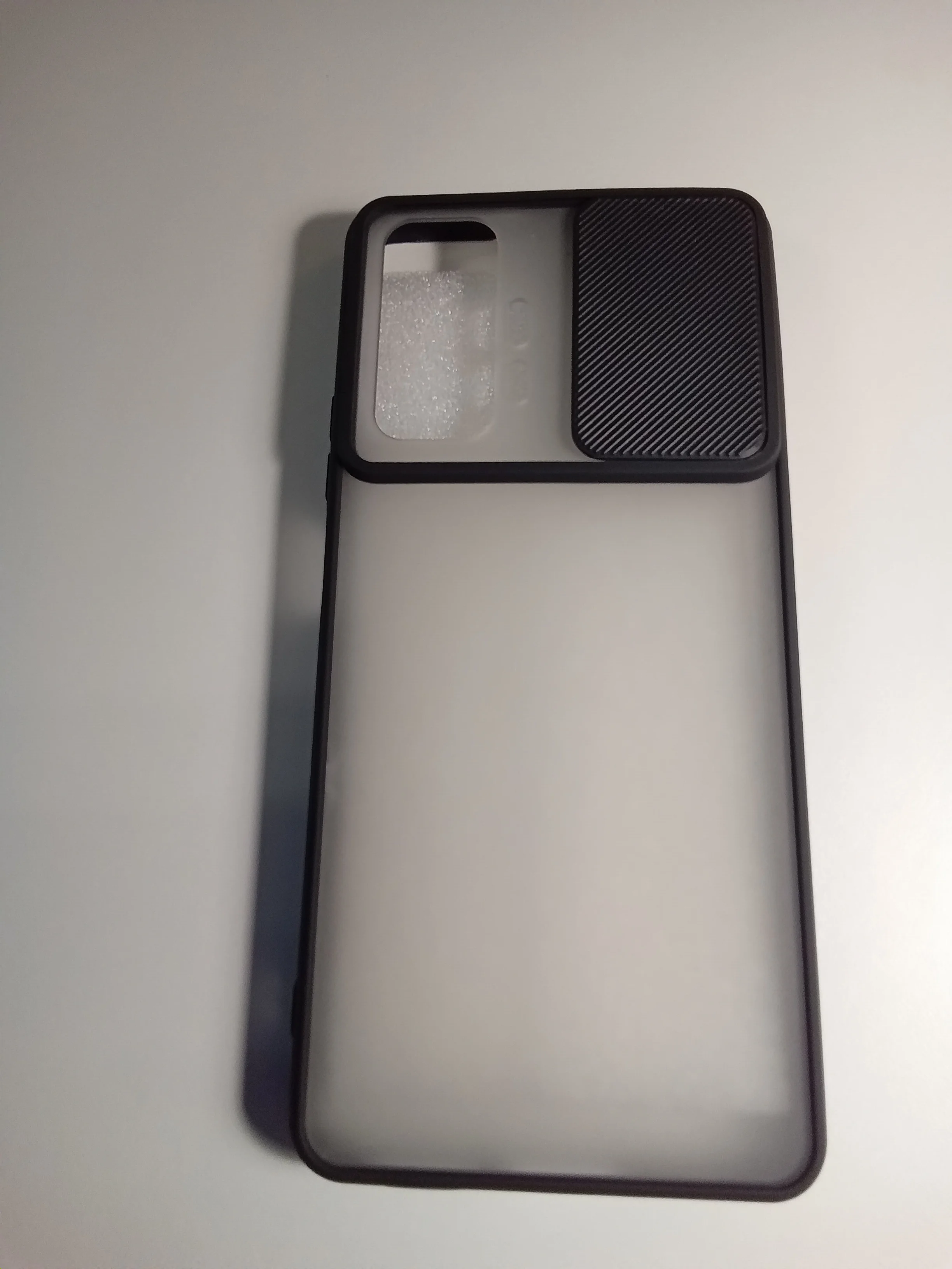 Черный чехол  XIAOMI 11T / XIAOMI 11T PRO с защитой камеры, раздвижное окно
