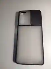 Черный чехол  XIAOMI 11T / XIAOMI 11T PRO с защитой камеры, раздвижное окно