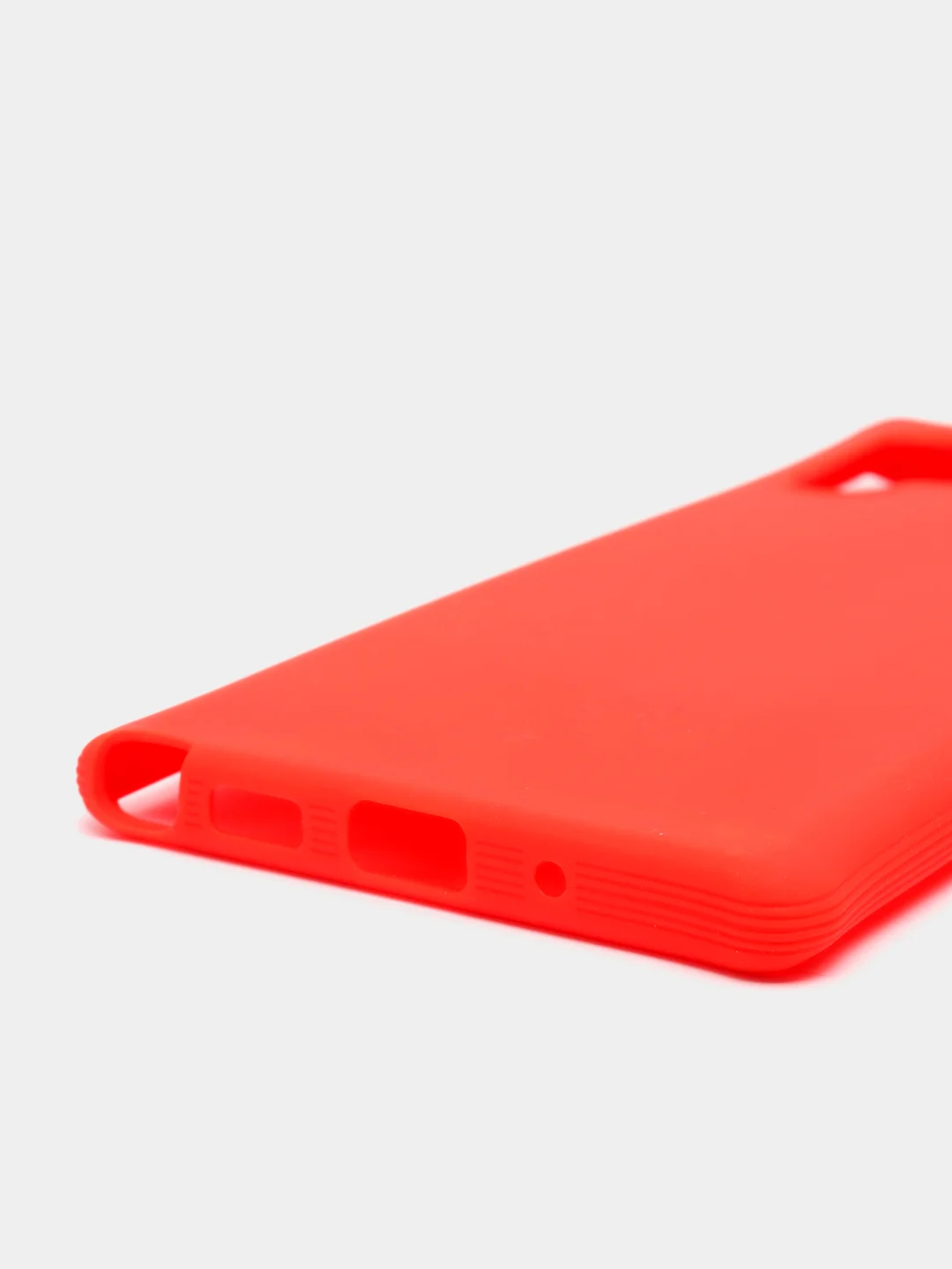 Алый чехол Samsung Note 10 Plus / Note 10 pro с бархатом внутри