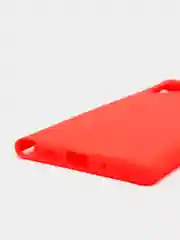Алый чехол Samsung Note 10 Plus / Note 10 pro с бархатом внутри