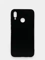 Черный чехол Huawei P20 Lite (2018), Хуавей П20 Лайт 2018, черный силиконовый