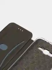Бордовый чехол книжка  Samsung J3 2016, J310