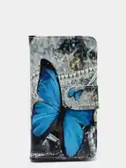Голубой чехол книжка/флип ASUS ZENFONE ZB 450 KL