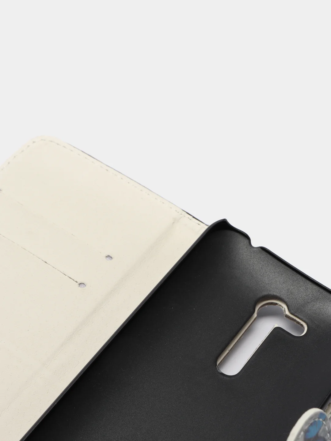 Голубой чехол книжка/флип ASUS ZENFONE ZB 450 KL