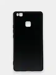 Черный чехол Huawei P9 Lite, Хуавей П9 Лайт, черный силиконовый