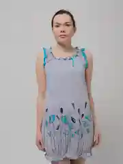 Бирюзовый сорочка женская