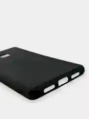 Черный чехол Huawei P9 Lite, Хуавей П9 Лайт, черный силиконовый