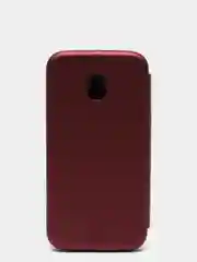 Бордовый чехол книжка Samsung J3 2017 / J330