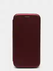 Бордовый чехол книжка Samsung J3 2017 / J330
