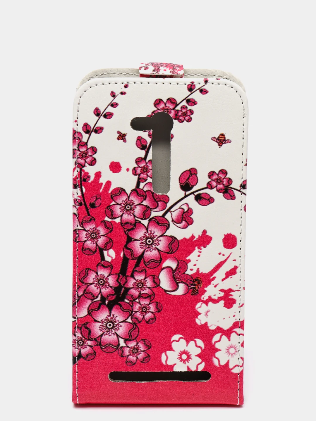 Алый чехол книжка/флип ASUS ZENFONE ZB 450 KL
