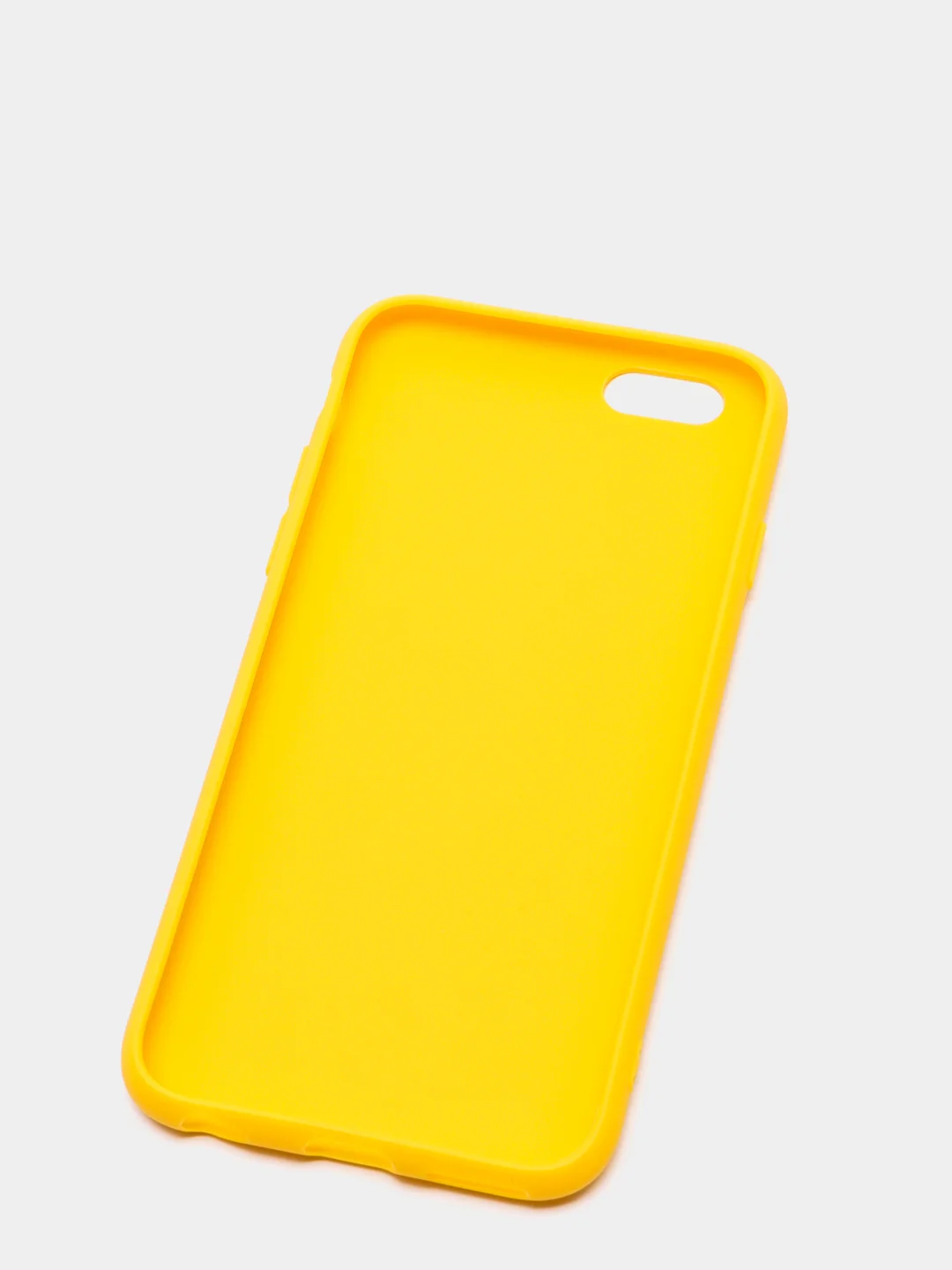 Желтый чехол для iPhone 5s, 6, 7, 8 Plus, SE 20, X, XS, XR, 11 Pro Max, 12 Mini, 13, силиконовый