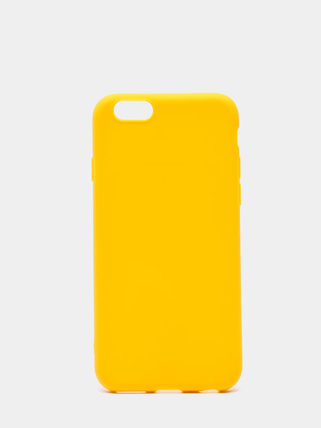 Желтый чехол для iPhone 5s, 6, 7, 8 Plus, SE 20, X, XS, XR, 11 Pro Max, 12 Mini, 13, силиконовый