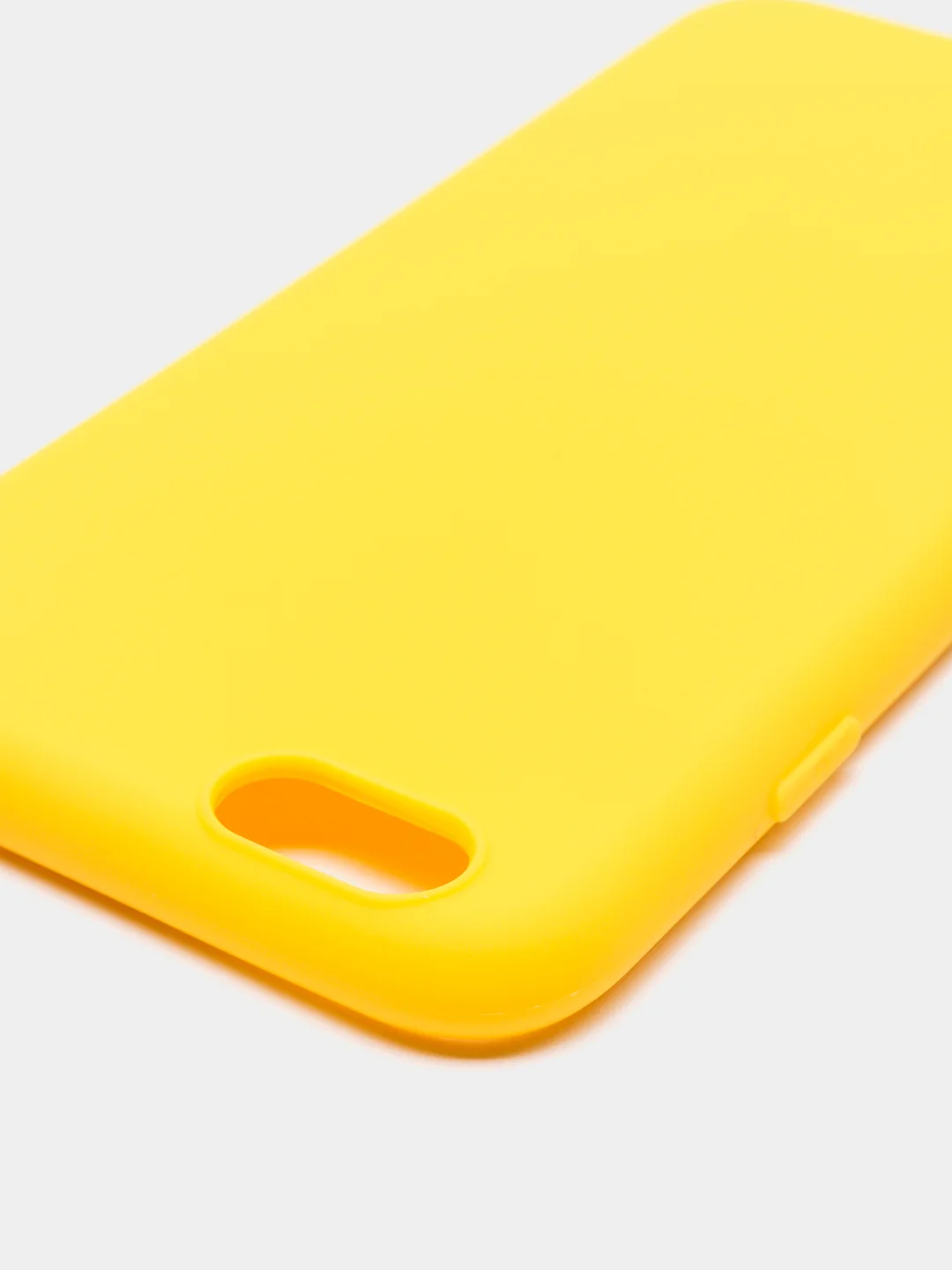 Желтый чехол для iPhone 5s, 6, 7, 8 Plus, SE 20, X, XS, XR, 11 Pro Max, 12 Mini, 13, силиконовый