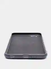 Черный чехол для iPhone, кремовые цвета, мягкий внутри