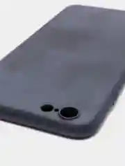 Черный чехол для iPhone, кремовые цвета, мягкий внутри