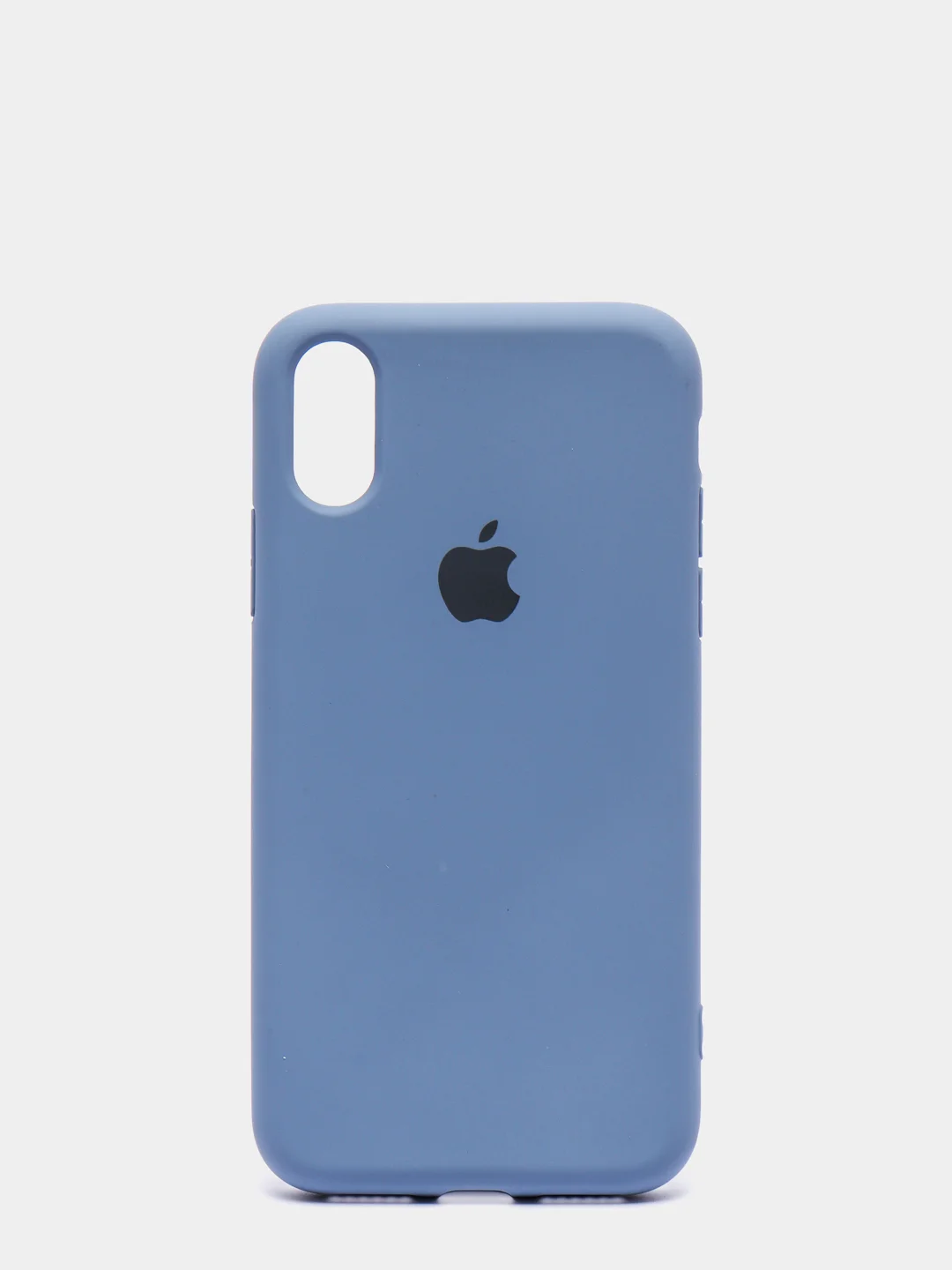 Синий меланж чехол для iPhone, кремовые цвета, мягкий внутри