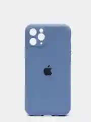 Синий меланж чехол для iPhone, кремовые цвета, мягкий внутри
