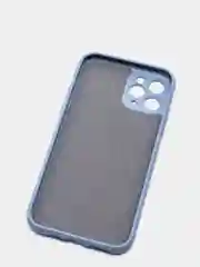 Синий меланж чехол для iPhone, кремовые цвета, мягкий внутри