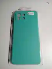 Мятный чехол Xiaomi Mi 11 Lite c защитой камеры и бархатом внутри