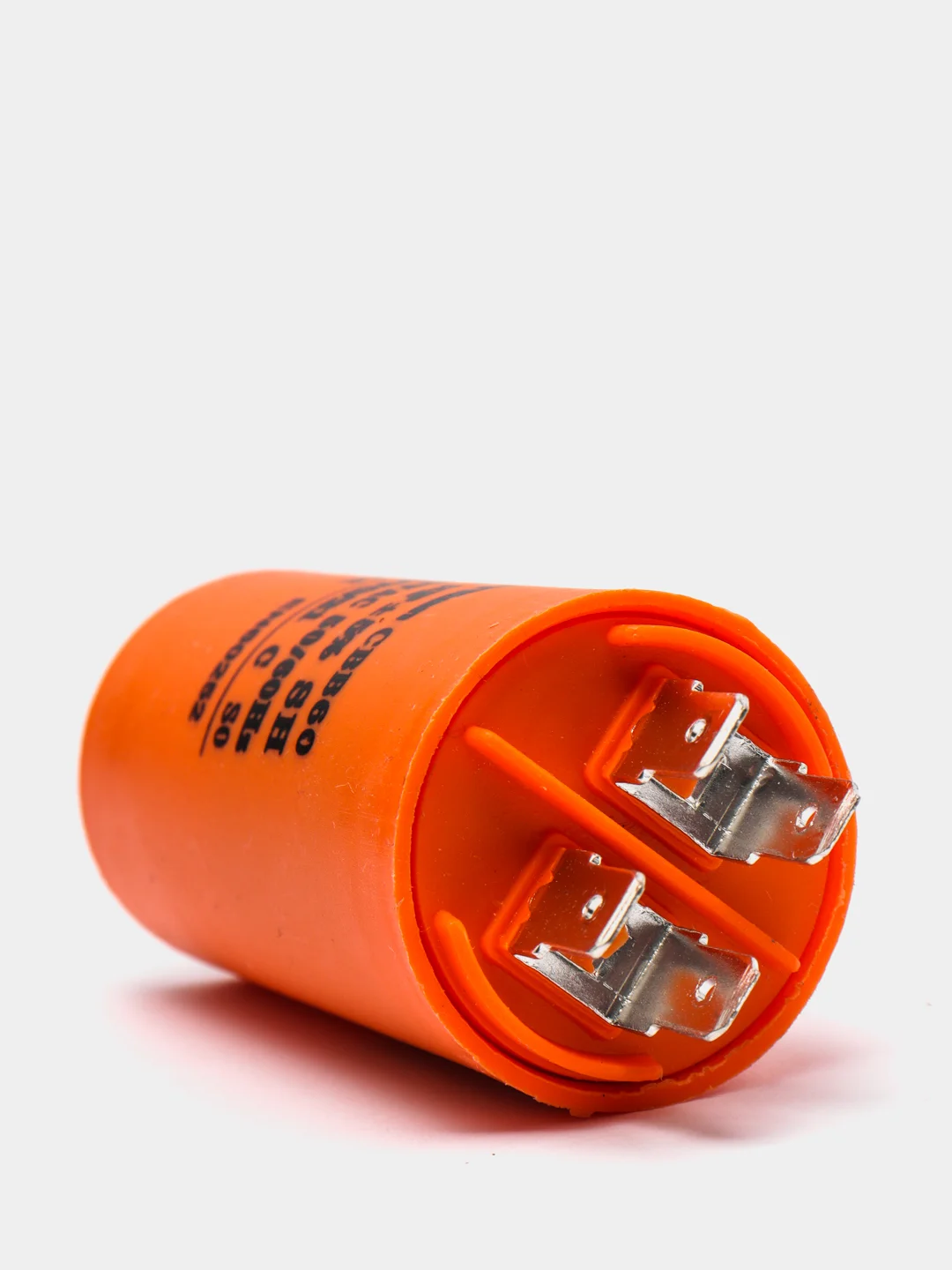 Конденсатор пусковой CBB60, 6uF 450V клеммы + болт