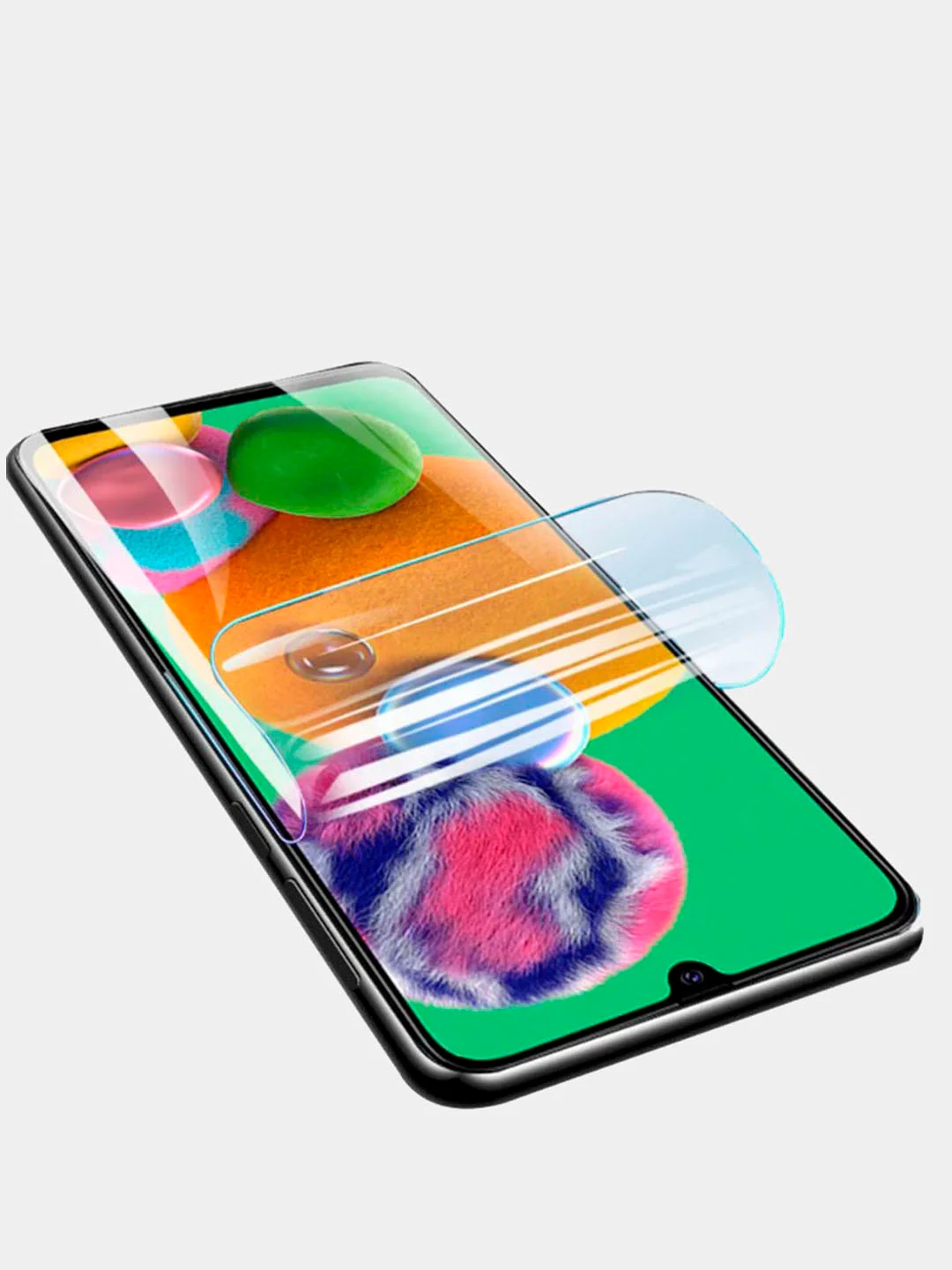 Гидрогелевая защитная пленка на Samsung Galaxy A50, A30, A20, A50s, A51, A52, M31s, S20 FE