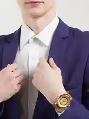 Коричневый мужские кварцевые часы