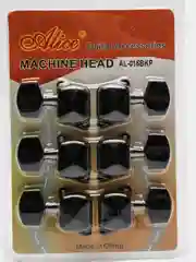 Комплект колков для акустической гитары Alice AL-015BK-P