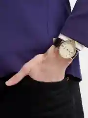 Золотой мужские кварцевые часы