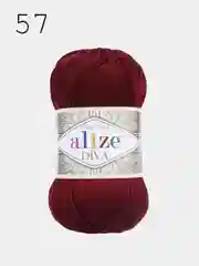Пряжа Alize Diva  100% Микрофибра 100г 350м ,штуки/упаковка 5шт