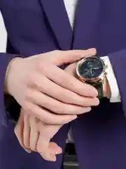Черный мужские кварцевые часы