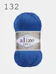 Пряжа Alize Diva  100% Микрофибра 100г 350м ,штуки/упаковка 5шт