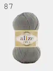 Пряжа Alize Diva  100% Микрофибра 100г 350м ,штуки/упаковка 5шт