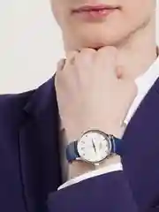Синий мужские кварцевые часы