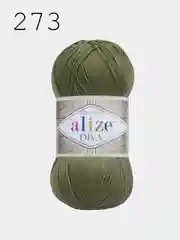 Пряжа Alize Diva  100% Микрофибра 100г 350м ,штуки/упаковка 5шт