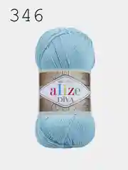Пряжа Alize Diva  100% Микрофибра 100г 350м ,штуки/упаковка 5шт