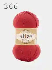 Пряжа Alize Diva  100% Микрофибра 100г 350м ,штуки/упаковка 5шт