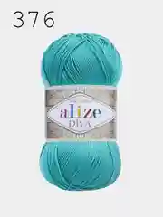 Пряжа Alize Diva  100% Микрофибра 100г 350м ,штуки/упаковка 5шт