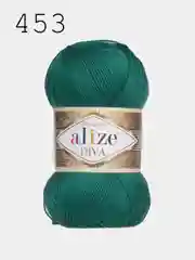 Пряжа Alize Diva  100% Микрофибра 100г 350м ,штуки/упаковка 5шт