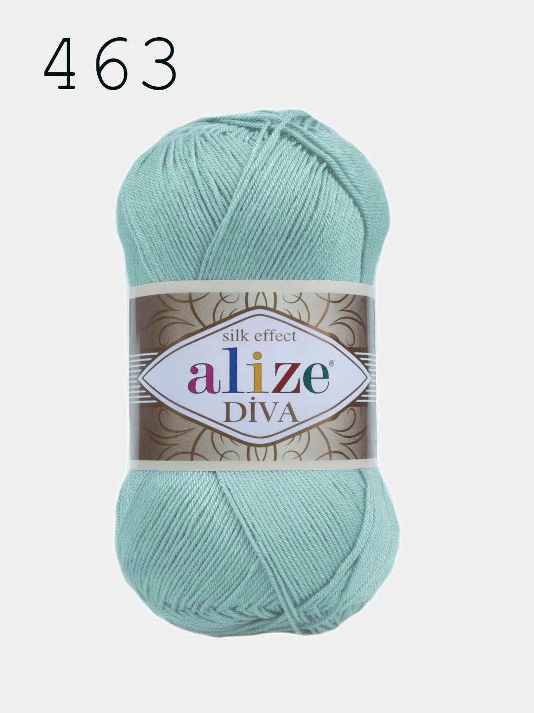 Пряжа Alize Diva  100% Микрофибра 100г 350м ,штуки/упаковка 5шт